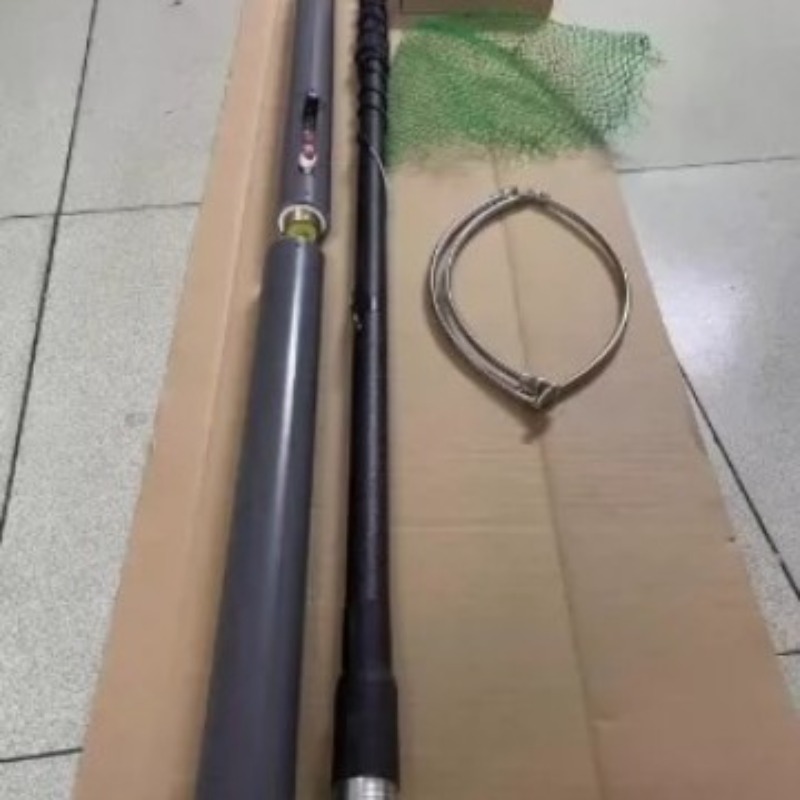 Fishing Rod Telescopic - Zusammenklappbare Teleskop-Handnetz-Angelrute mit numerischer Steuerung zum