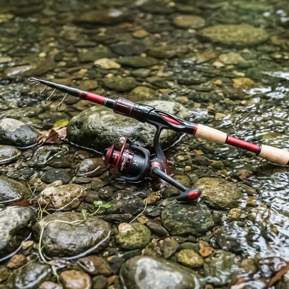 Ultraleichte Kohlefaser-Angelr – Fishing Rod Combo Bewertung und Preis